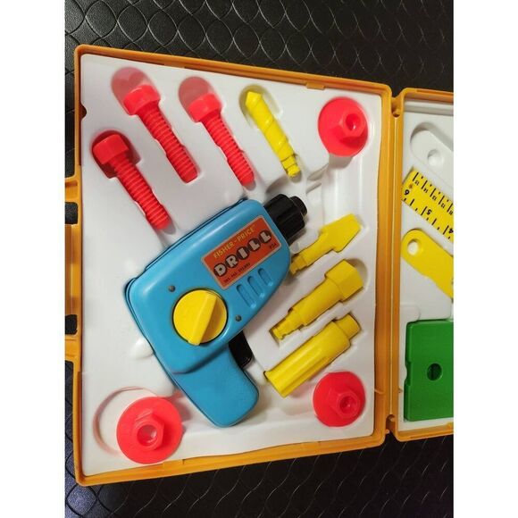 Vintage Fisher Price Tool Kit Incomplete #B13 - Picture 6 of 7